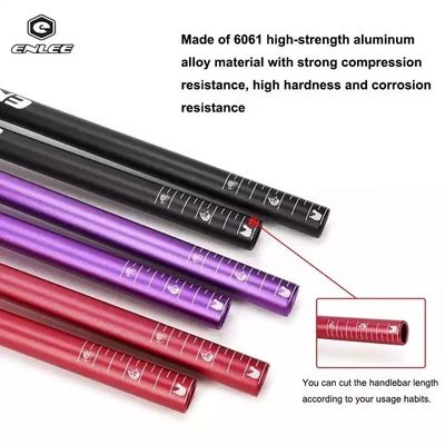 330g/353g 알루미늄 합금 자전거 핸들 31.8*720/780mm 산악 자전거 애호가