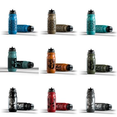 식품 등급 실리콘 다채색 자전거 병 215*80*80mm 용량 650ML 야외 운동