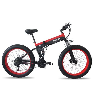 15AH 배터리 26x4.0 인치 전기 자전거 고력 1000W 모터와 7 스피드 기어