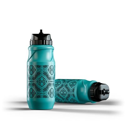 식품 등급 실리콘 다채색 자전거 병 215*80*80mm 용량 650ML 야외 운동