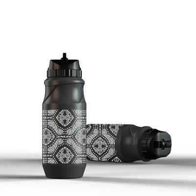 식품 등급 실리콘 다채색 자전거 병 215*80*80mm 용량 650ML 야외 운동