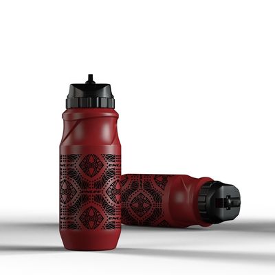 식품 등급 실리콘 다채색 자전거 병 215*80*80mm 용량 650ML 야외 운동