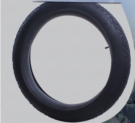 20x4.0 스노우바이크 블랙 지방 타이어 해변 자전거 고무 외면 타이어 12-20인치와 2kg