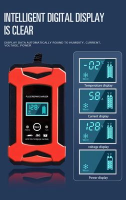 배터리 검사기 모터사이클용 LCD 컬러 디스플레이 자동차 SUV 트럭 건조 납 산 AGM GEL SLA