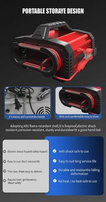 - 치크 디자인 Foxsur 12V 24V 25A 스마트 배터리 충전기 자동차 트럭 플러그 편리한 수리