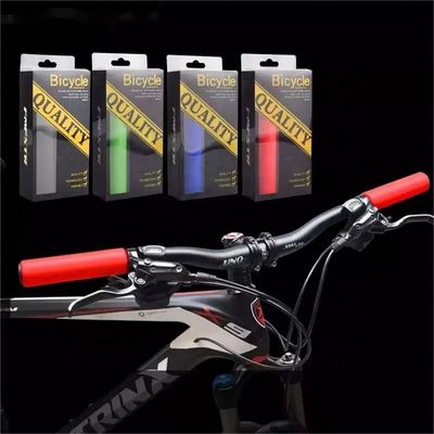 산악 자전거 액세서리 안티 슬라이드 실리콘 손잡이 22.2mm 내부 개도