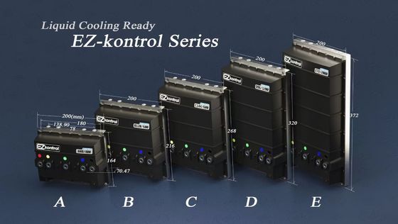 3KW-20KW 전기 하이브리드 자전거를 위한 블루투스와 함께 48V 27 스피드 브러쉬리스 DC 컨트롤러