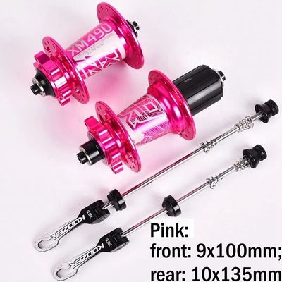 2021 Koozer XM490PRO 4 베어링 MTB 산악 자전거 허브 후면 12x142mm 32 홀 디스크 브레이크 자전거