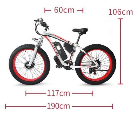 2000W 전기 자전거 21AH 리?? 배터리와 EU 창고에서 26x4.0 인치 지방 타이어