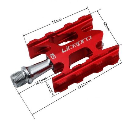 레이어 DU 초등 레이어 MTB 도로 접는 자전거 CNC 발 페달 2021 제품