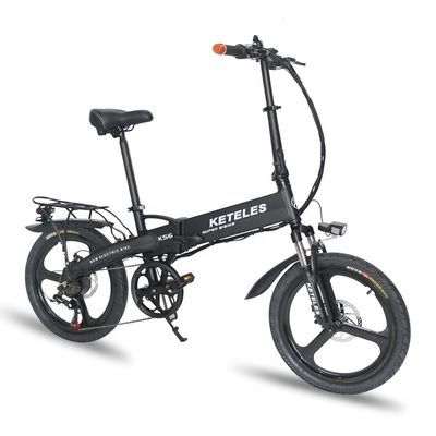 48V 350W 10AH 전기 자전거 20 인치 폴딩 프레임과 전력당 31-60km 범위