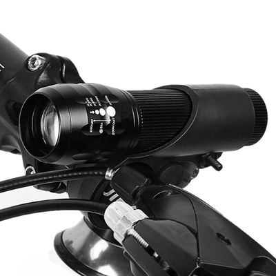 3in1 USB 재충전 가능한 LED 방수 슈퍼 밝은 줌 헤드라이트 후면등 50g 무게