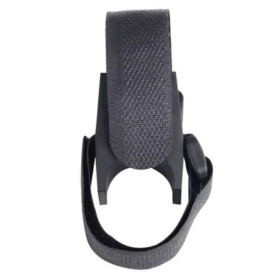 검은 자전거 LED 전등 회전 브래킷 전등 28-40mm 자전거 라이트를 위한 스탠드