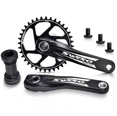 SWTXO GXP Mtb 자전거 크랭크 세트 32T 34T 36T 38T 홀 융합 자전거 체인휠 SHN