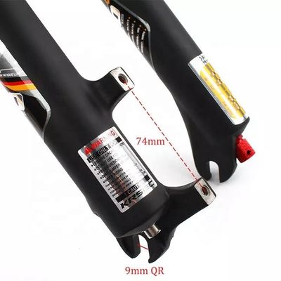 탄소 물질 MTB 자전거 26/27.5/29 인치 BMX 자전거에 대한 공기 충격 포크 2024