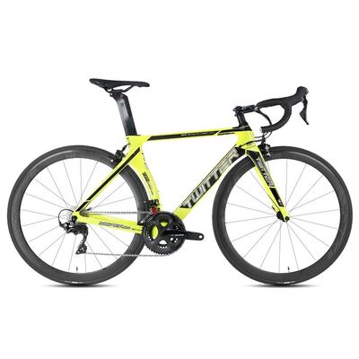 16 스피드 탄소 도로 자전거 R2000-700C 전체 탄소 섬유 레이싱 자전거 1.7m 길이