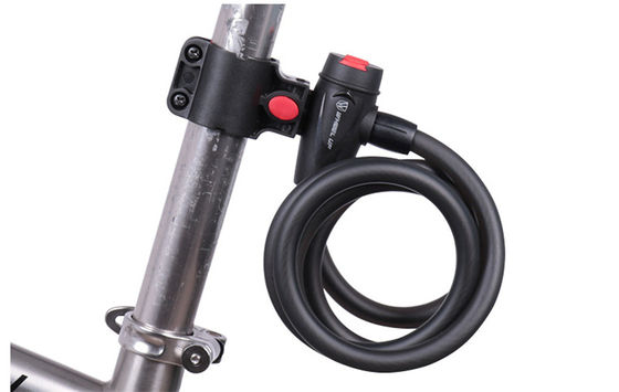 2022 산악 MTB 자전거를 위한 안티 도둑질 자전거 철 케이블 잠금 휴대용 보안 잠금