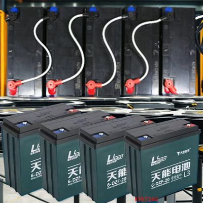 12V20.2Ah 6-DZF-20.2 전기 스케이트보드용 건조 충전 밀폐 된 GEL 납산 배터리