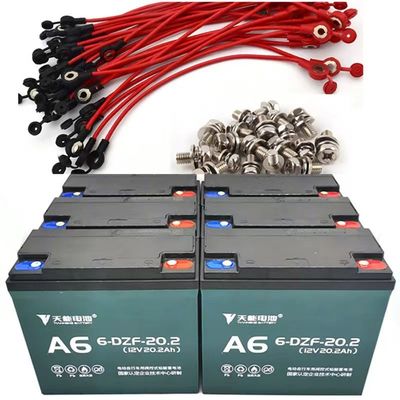 12V20.2Ah 6-DZF-20.2 전기 스케이트보드용 건조 충전 밀폐 된 GEL 납산 배터리