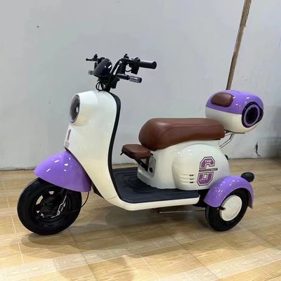 600W 모터 파워 성인용 3륜 스쿠터 후부 허브 모터 위치 통합 배터리
