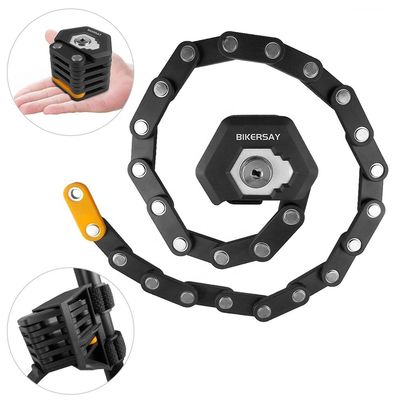 산악 자전거 도로 자전거 접이식 잠금 85cm 3개 키로 금속 합금 합금 강철