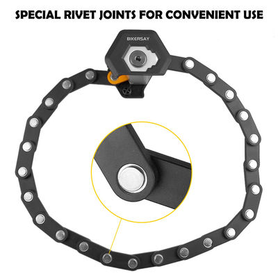 산악 자전거 도로 자전거 접이식 잠금 85cm 3개 키로 금속 합금 합금 강철
