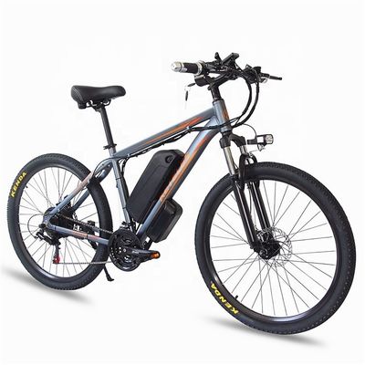 1000W 17.5AH 전기 산악 자전거 26 &quot;산악 전자 자전거 후부 허브 모터 알루미늄 합금