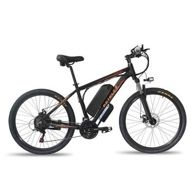 1000W 17.5AH 전기 산악 자전거 26 &quot;산악 전자 자전거 후부 허브 모터 알루미늄 합금