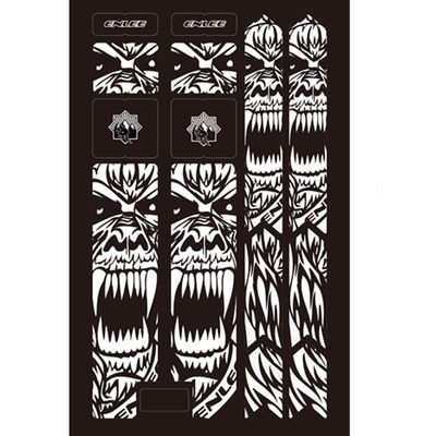 장식용 자전거 프레임 보호용 3D 방수 자전거 포크 보호 스티커