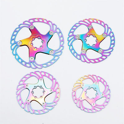 BMX RAINBOW 2021 완전 CNC 도로 자전거 브레이크 디스크 140/160/180/203mm 빠른 냉각