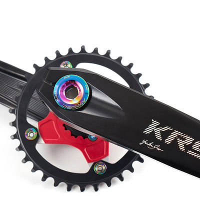 카테고리 CRANK 2021 다채로운 알루미늄 자전거 부품 M18/M20 MTB 크랜킷 커버 스크루